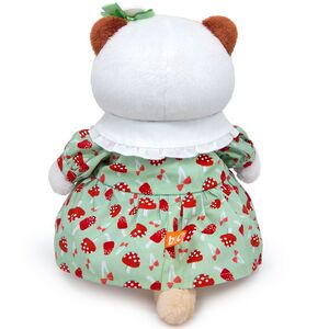 Мягкая игрушка Кошечка Ли-Ли в платье с мухоморами 27 см Budi Basa фото 3