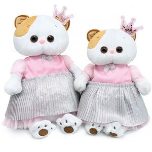 Мягкая игрушка Кошечка Ли-Ли в платье и с короной 24 см Budi Basa фото 4