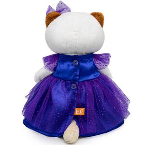 Мягкая игрушка Кошечка Лили в платье с блестящей сеточкой 27 см Budi Basa фото 3