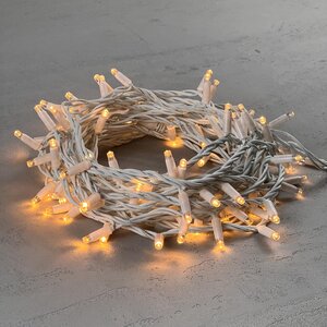 Уличная гирлянда Legoled 100 экстра теплых белых LED, 10 м, белый КАУЧУК, соединяемая, IP65 BEAUTY LED фото 5