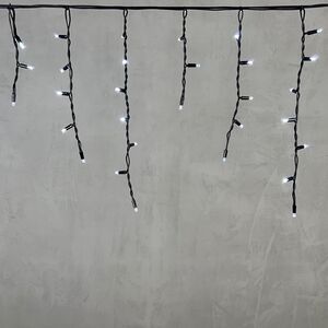 Светодиодная бахрома Legoled 3.1*0.5 м, 120 холодных белых LED, черный КАУЧУК, соединяемая, IP54 BEAUTY LED фото 4