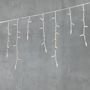 Светодиодная бахрома Legoled 3.1*0.5 м, 120 желтых LED, белый КАУЧУК, соединяемая, IP54 BEAUTY LED фото 5