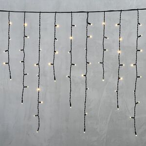 Светодиодная бахрома Legoled 3.2*0.9 м, 168 теплых белых LED, черный КАУЧУК, соединяемая, IP54 BEAUTY LED фото 3