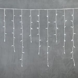 Светодиодная бахрома Legoled 3.2*0.9 м, 168 холодных белых LED, белый КАУЧУК, соединяемая, IP54 BEAUTY LED фото 6