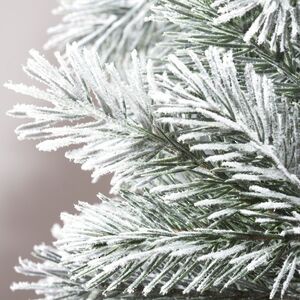 Искусственная елка Летиция заснеженная 210 см, ЛИТАЯ 100% ElkaDe фото 2