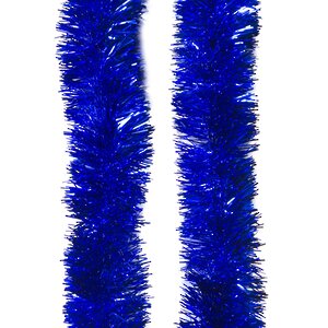 Мишура Праздничная 2 м*70 мм синяя MOROZCO фото 1