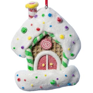 Елочная игрушка Вафельный Домик 12 см, подвеска Forest Market (Форест Маркет) фото 4