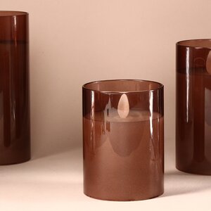 Светодиодная свеча в колбе Mosala - Amber 10 см, на батарейках Peha фото 2