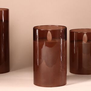 Светодиодная свеча в колбе Mosala - Amber 12 см, на батарейках Peha фото 4