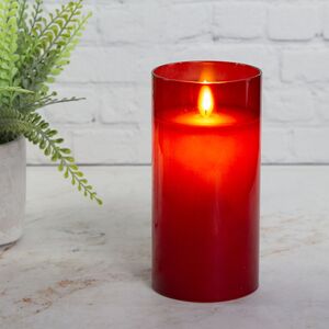 Светодиодная свеча в колбе Ильгриммо 15 см, на батарейках Peha фото 1