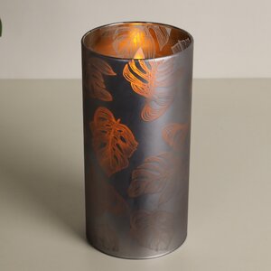 Светодиодная свеча в стакане Gambetta 15 см, на батарейках Peha фото 2
