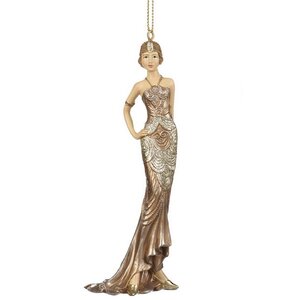 Елочная игрушка Леди Неаполь - Il Grande Gatsby 15 см, подвеска