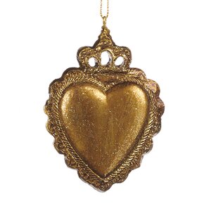 Елочная игрушка Сердце - Royal Cantata 8 см, подвеска Goodwill фото 1
