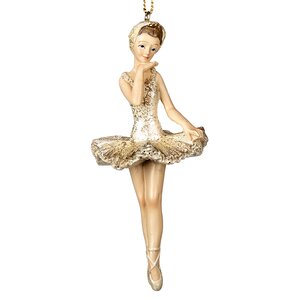 Елочная игрушка Балерина Санти - Dance of Juliard 11 см, подвеска Goodwill фото 1
