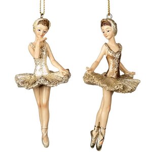 Елочная игрушка Балерина Санти - Dance of Juliard 11 см, подвеска Goodwill фото 2