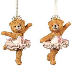 Елочная игрушка Медвежонок Лея - Teddy Ballet 10 см, подвеска Goodwill фото 2