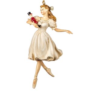 Елочная игрушка Балерина Клара - Сновидения Щелкунчика 14 см, подвеска Goodwill фото 1