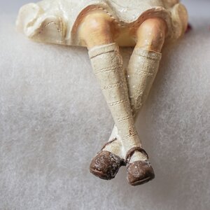 Набор новогодних фигурок Vittoriano Stile: Christmas Girl 15 см, 3 шт Goodwill фото 9