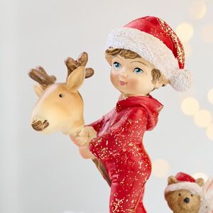 Декоративная фигурка Мальчик Ганс с игрушками 12 см Goodwill фото 2