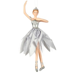 Елочная игрушка Балерина Исидора 16 см, подвеска Goodwill фото 1