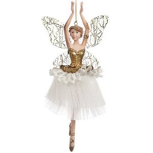 Елочная игрушка Фея Вильгельмина - Balletto Della Bella Diva 18 см, подвеска
