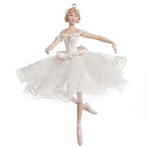 Елочная игрушка Балерина Жоржетта Феанорра из Долины Подснежников 18 см, подвеска Goodwill фото 1