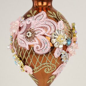 Коллекционная стеклянная елочная игрушка Авера - Bentivoglio Charm 22 см, подвеска Mark Roberts фото 7