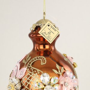 Коллекционная стеклянная елочная игрушка Авера - Bentivoglio Charm 22 см, подвеска Mark Roberts фото 3