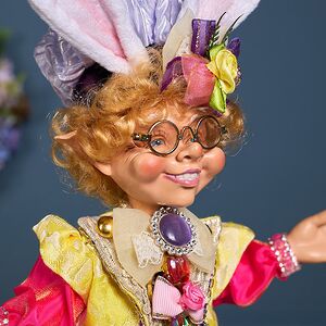 Коллекционная кукла Пасхальный Эльф Ачиано из Страны Чудес 31 см Mark Roberts фото 2