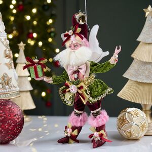 Коллекционная кукла Эльф Фирелли - Праздничное Бельканто 27 см Mark Roberts фото 7