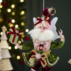 Коллекционная кукла Эльф Фирелли - Праздничное Бельканто 27 см Mark Roberts фото 2