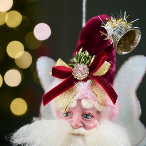 Коллекционная кукла Эльф Фирелли - Праздничное Бельканто 27 см Mark Roberts фото 4