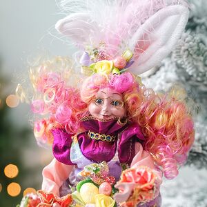 Коллекционная кукла Фея Квеленна - Пасхальный Кролик 28 см Mark Roberts фото 2