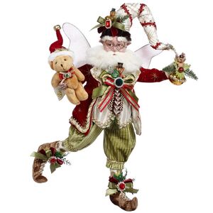 Коллекционная кукла Эльф Алэр с плюшевым мишкой из Страны Грез 41 см Mark Roberts (Марк Робертс) фото 6