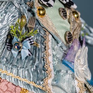 Коллекционная кукла Шеф-повар Гурманэль - Весенний Бал в Стране Чудес 51 см Mark Roberts фото 9