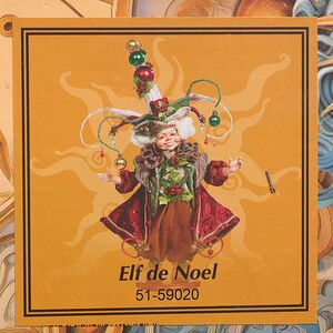 Коллекционная кукла Дом Солнца: Эльф Де Ноэль 58 см Mark Roberts (Марк Робертс) фото 17