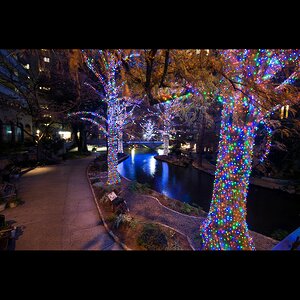 Гирлянды на дерево Клип Лайт Quality Light 60 м, 600 разноцветных LED ламп, черный ПВХ, IP44 BEAUTY LED фото 4