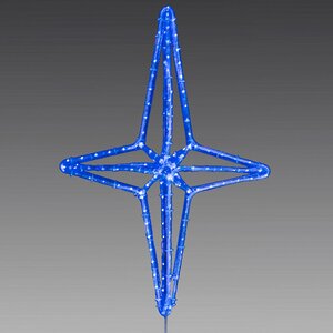 Световая макушка Полярная Звезда 50 см синяя МанузинЪ фото 1