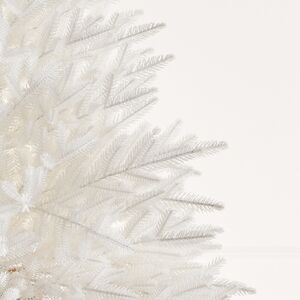 Настольная белая елка в мешочке Александрийская 90 см, ЛИТАЯ 100% Max Christmas фото 3