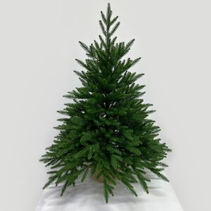 Настольная елка в мешочке Александрийская 90 см, ЛИТАЯ 100% Max Christmas фото 1