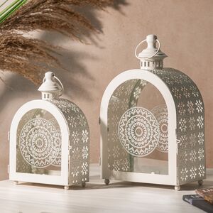 Набор подсвечников-фонарей Normanton 26-33 см, 2 шт Koopman фото 4