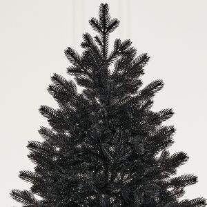 Настольная елка в мешочке Черная 70 см, ЛИТАЯ 100% Max Christmas фото 2