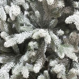 Искусственная елка Николь заснеженная 180 см, ЛИТАЯ 100% ElkaDe фото 4