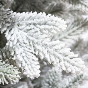 Искусственная елка Николь заснеженная 180 см, ЛИТАЯ 100% ElkaDe фото 3