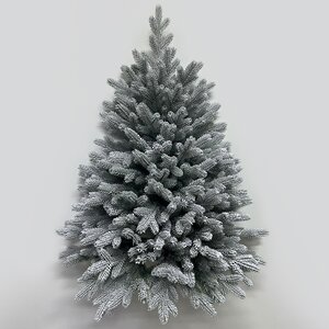Настенная искусственная елка Версальская заснеженная 90 см, ЛИТАЯ 100% Max Christmas фото 1