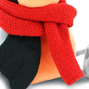 Мягкая игрушка Снегирь: Красный шарф 20 см, Orange Life Orange Toys фото 4