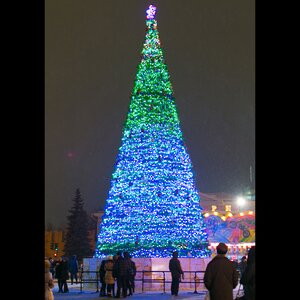 Новогоднее освещение Кристалл-2 для елки 4 м GREEN TREES фото 1