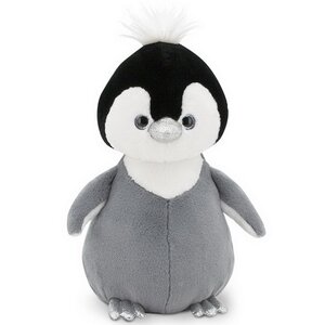 Мягкая игрушка Пингвинёнок Пушистик серый:
