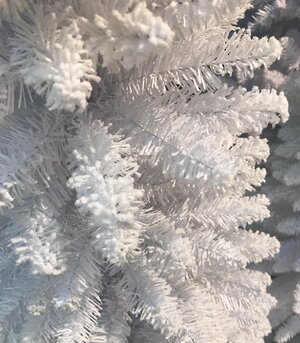 Искусственная белая елка Пенсел Пайн заснеженная 210 см, ПВХ Kaemingk фото 3