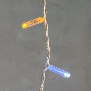 Светодиодная бахрома Quality Light Cap 3.1*0.5 м, 120 желтых LED, холодное мерцание, прозрачный ПВХ, соединяемая, IP65 BEAUTY LED фото 3